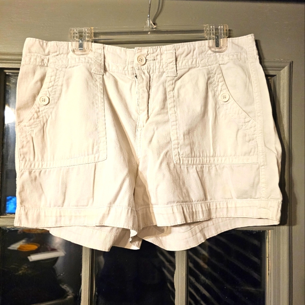 Faded Glory Beige Cargo Shorts size 12